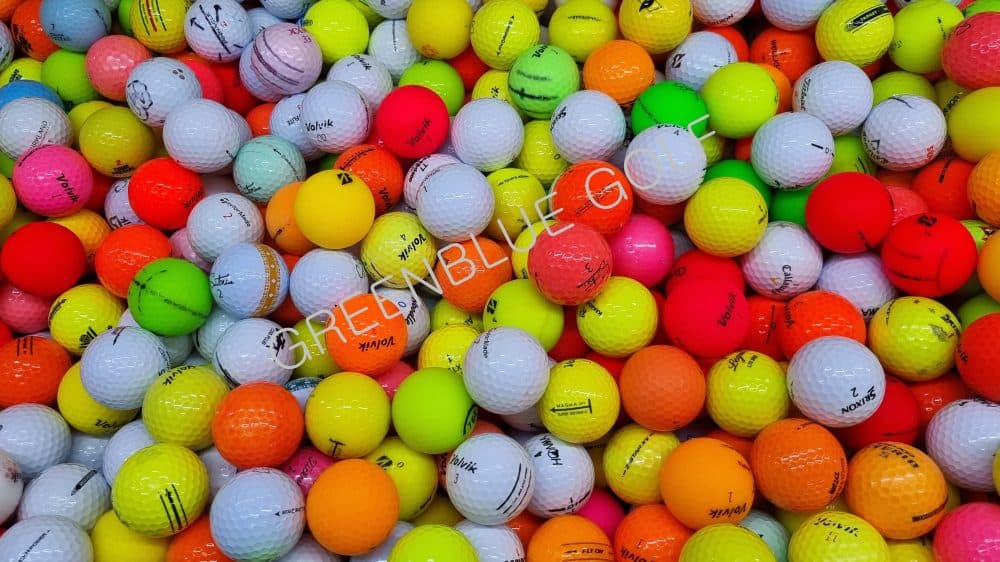 100 Assorted Brand & Callaway, Titleist, TaylorMade, Bridgestone, Srixon Golf Balls. Mint to B Grade, Great Value for Casual Play